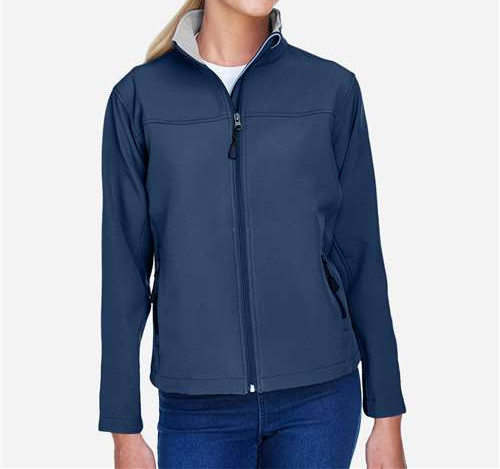 Women'S Soft Shell Jacket in Navy