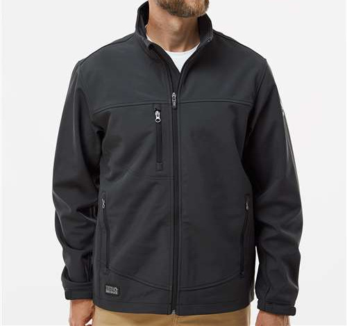 Men'S Motion Soft Shell Jacket in Charcoal