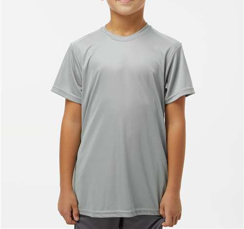 Youth Islander Performance T-Shirt in Medium Grey