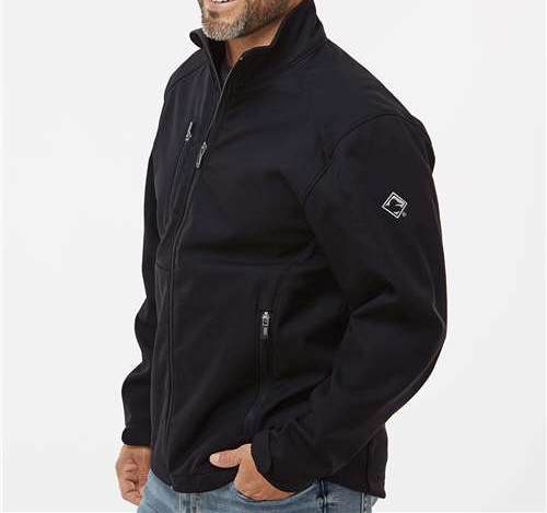 Men'S Acceleration Waterproof Soft Shell Jacket in Black