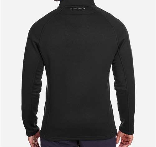 Men'S Constant Half-Zip Sweater Fleece Pullover in Black