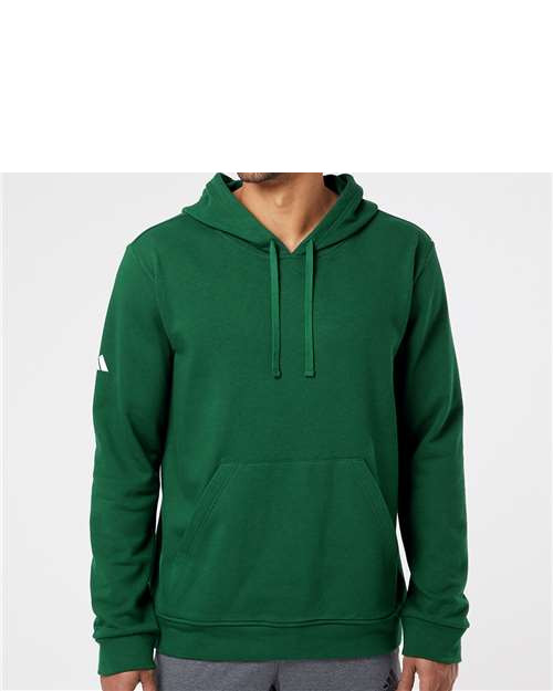 Unisex Fleece Hooded Sweatshirt in Collegiate Green