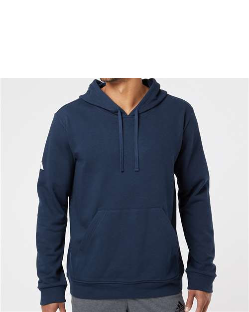 Unisex Fleece Hooded Sweatshirt in Collegiate Navy