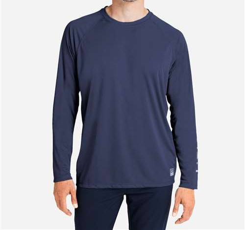 Men'S Lopro Pursuit Long Sleeve T-Shirt in Naval Academy