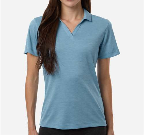 Women'S Pro-Lock Performance MéLange Polo in Cloud Blue Melange
