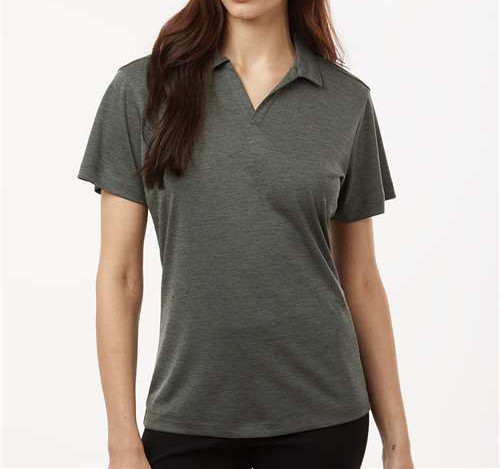 Women'S Pro-Lock Performance MéLange Polo in Charcoal Melange