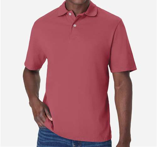 Men's Garment-Dyed Jersey Polo