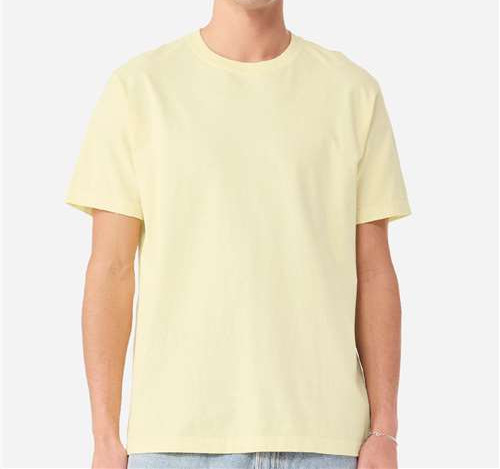 Unisex Heavyweight Garment-Dyed Tee in Buttermilk