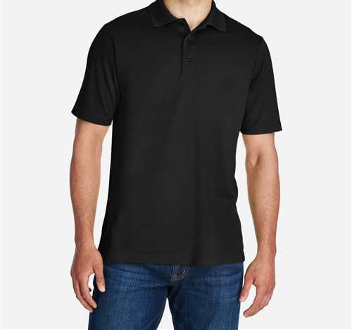Men'S Origin Performance Piqué Polo in Black