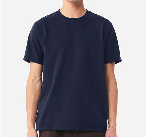 Unisex Heavyweight Garment-Dyed Tee in Navy