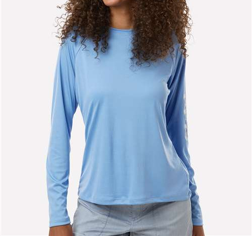 Women'S Pfg Tidal Tee™ Ii Long Sleeve in White Cap/ White