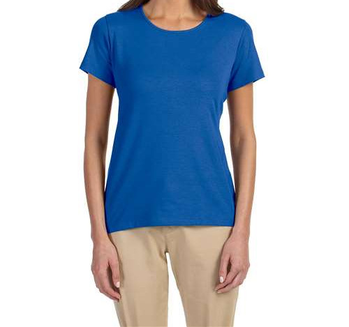 Women'S Perfect Fit™ Shell T-Shirt in French Blue