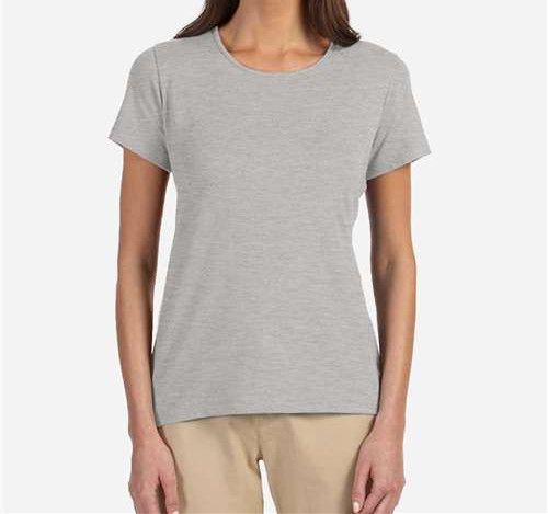 Women'S Perfect Fit™ Shell T-Shirt in Grey Heather