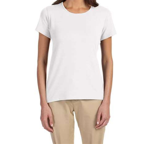 Women'S Perfect Fit™ Shell T-Shirt in White