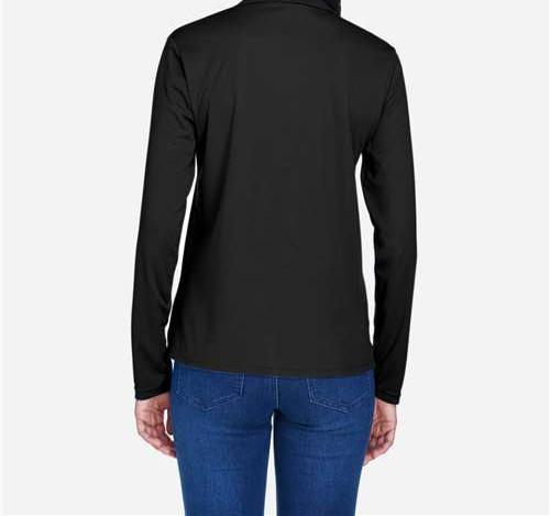 Women'S Pinnacle Performance Long Sleeve Piqué Polo view 3