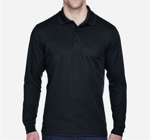 Men's Tall Pinnacle Performance Long Sleeve Piqué Polo