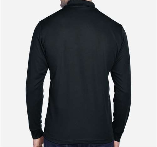 Men'S Tall Pinnacle Performance Long Sleeve Piqué Polo view 3
