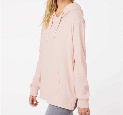 Women'S Sueded Jersey Hooded Sweatshirt view 2