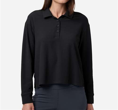 Women's Beyond Long Sleeve Loose Polo