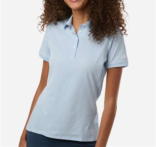 Women'S Ultimate365 Tour Twistknit Polo in Crystal Sky
