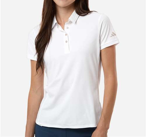 Women'S Ultimate365 Tour Twistknit Polo in White