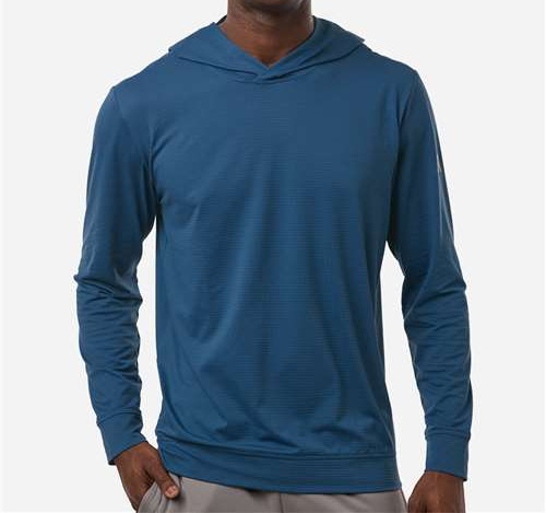 Men'S Ultimate365 Elevated Hoodie in Dusky Petrol