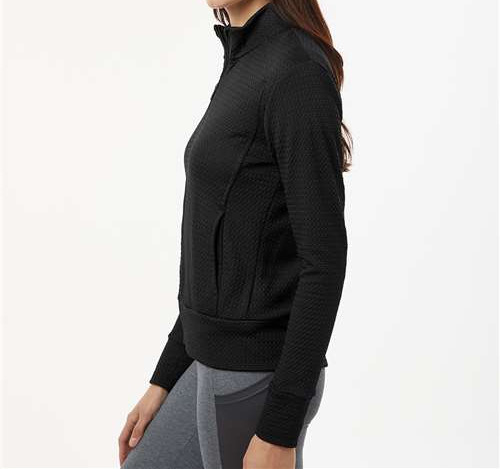 Women'S Ultimate365 Textured Full-Zip Jacket view 2