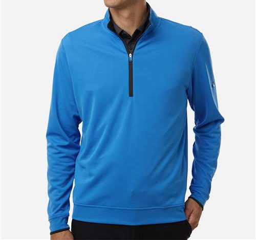 Men'S Performance Lightweight Quarter-Zip Pullover in Lucid Ray Blue