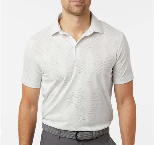 Men'S Ultimate365 Textured Polo in White