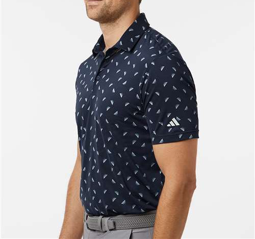 Men'S Ultimate365 Mesh Print Polo view 2