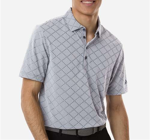 Men'S Ultimate365 Jacquard Polo in Collegiate Navy/ White