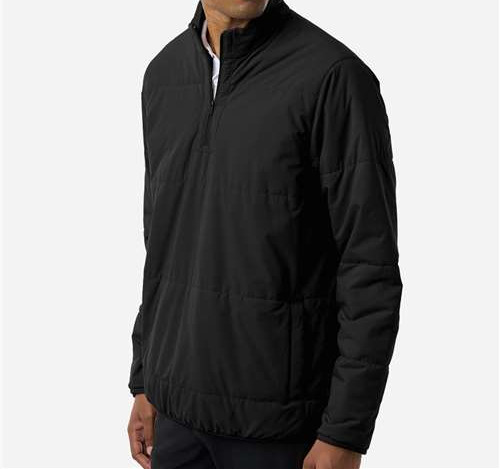 Men'S Ultimate365 Arctic Quarter-Zip Jacket in Black