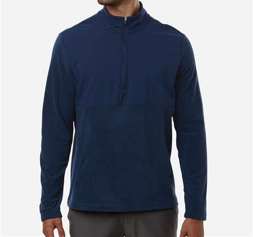 Men'S Ultimate365 Cozy Quarter-Zip Pullover in Collegiate Navy