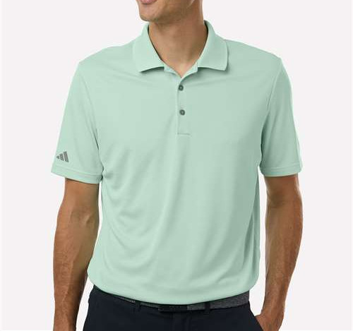 Men'S Performance Polo in Clear Mint
