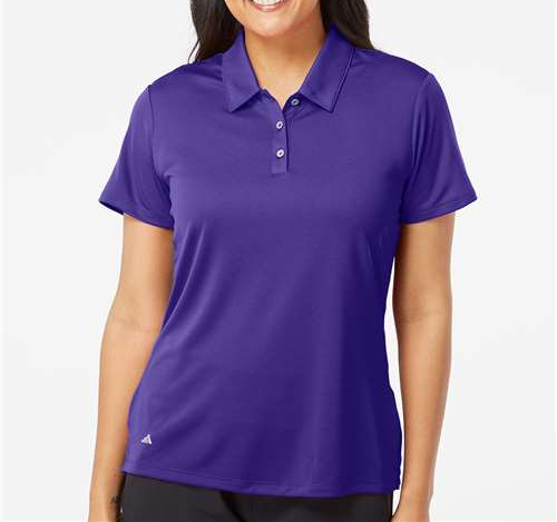 Women'S Performance Polo in Collegiate Purple