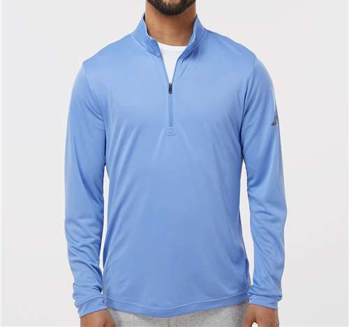 Men'S Ultimate365 Lightweight Quarter-Zip Pullover in Blue Fusion