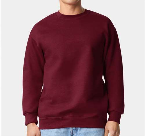 Unisex Hammer™ Maxweight Crewneck Sweatshirt in Garnet