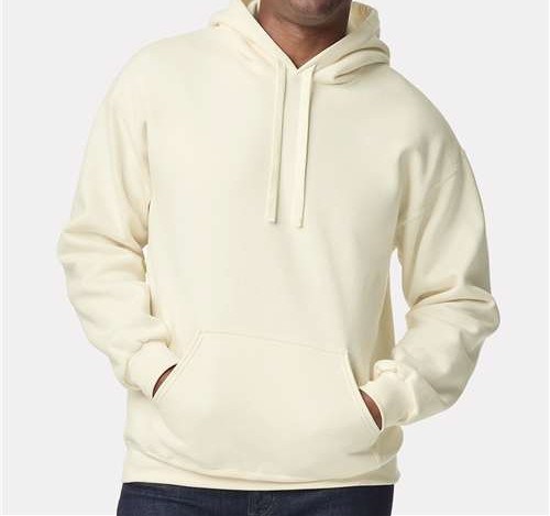 Unisex Hammer™ Maxweight Hooded Sweatshirt in Off White