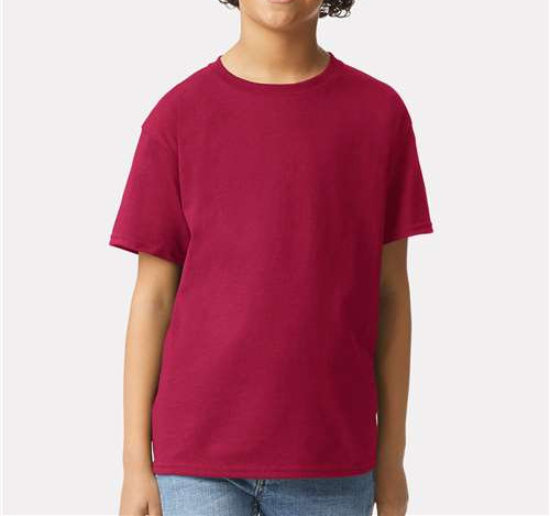 Youth Ultra Cotton® T-Shirt in Cardinal Red