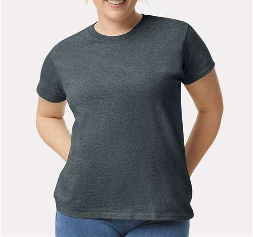 Women'S Ultra Cotton® T-Shirt in Dark Heather