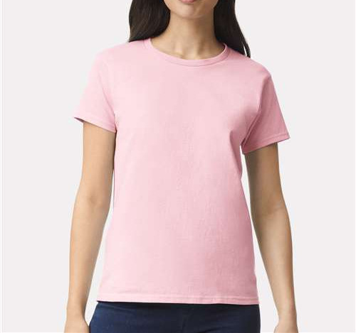Women'S Ultra Cotton® T-Shirt in Light Pink