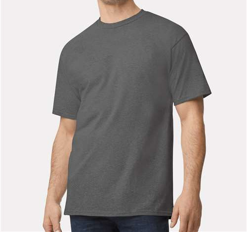 Men'S Tall Ultra Cotton® T-Shirt in Charcoal