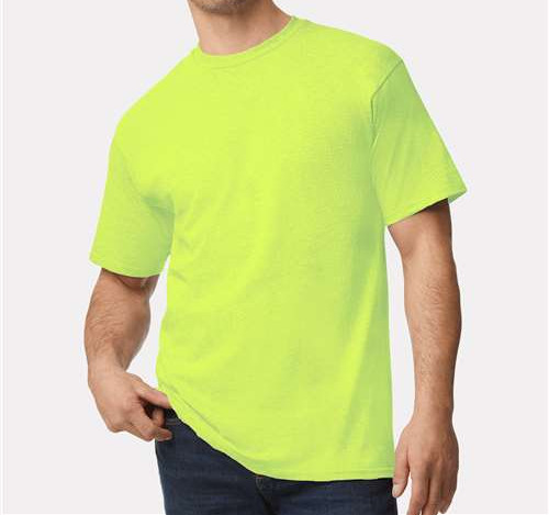 Men'S Tall Ultra Cotton® T-Shirt in Safety Green