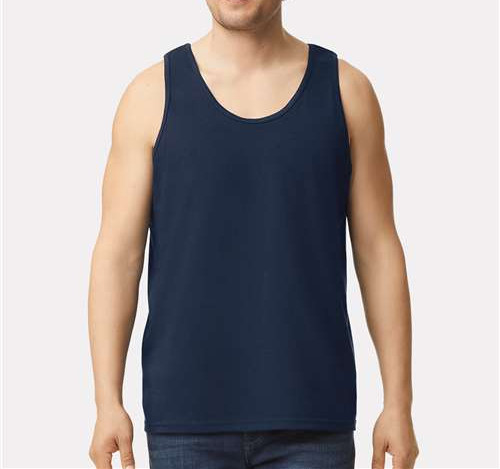 Unisex Ultra Cotton® Tank Top in Navy