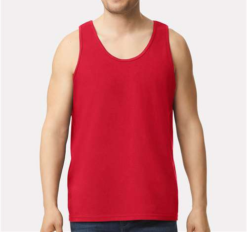 Unisex Ultra Cotton® Tank Top in Red
