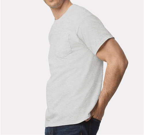 Unisex Ultra Cotton® Pocket T-Shirt view 2