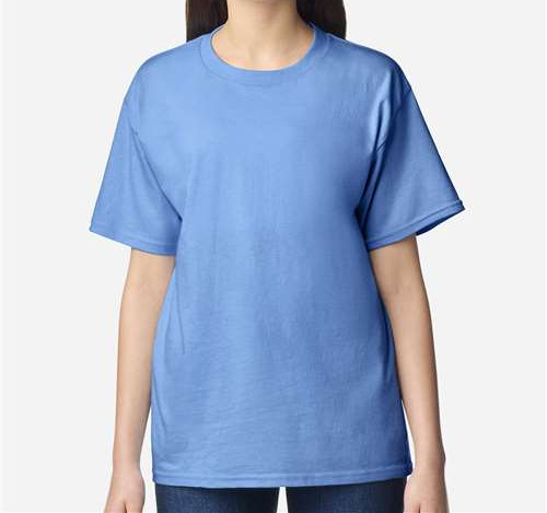 Youth Light Cotton T-Shirt in Carolina Blue