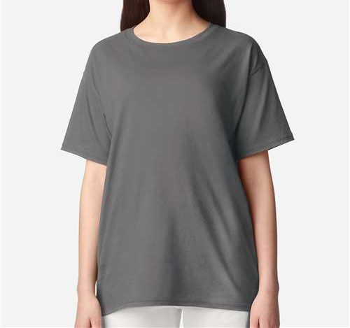 Youth Light Cotton T-Shirt in Charcoal