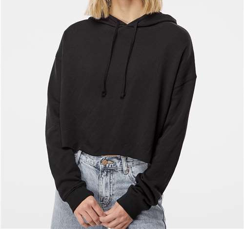 Women’s Lightweight Crop Hooded Sweatshirt