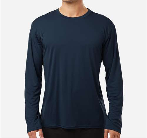 Unisex Tall Pro-Lock Performance Long Sleeve T-Shirt in Navy